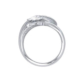 Fantastic Bull Whale Silver Ring TRI1765 - Ring